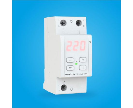 Реле напряжения Welrok d2-40 red 4660251140083 – изображение 9
