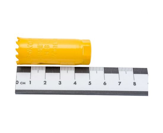 Коронка биметаллическая (19 мм; HSS) по металлу Энкор 24319 – изображение 2