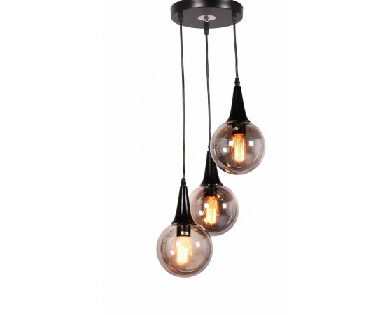 Подвесной светильник Lumina Deco Rocherro LDP 11191-3 BK – изображение 2