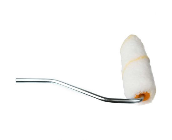 Малярный валик SAMGRUPP с пластиковой ручкой, 100 мм, ворс 12 мм 16175 – изображение 2