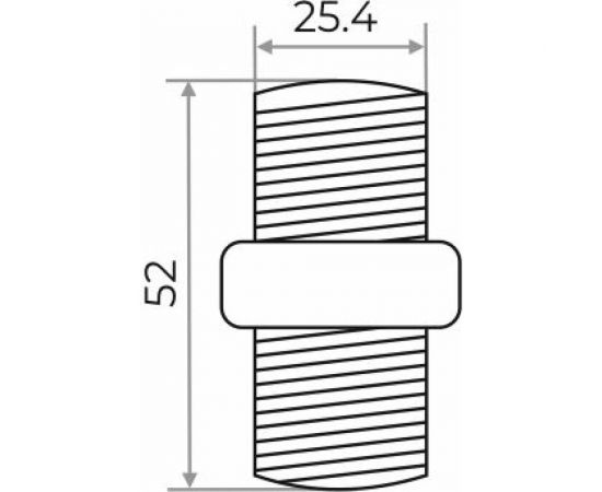 Ниппель Сантис 1" hp чугун 000754 – изображение 2