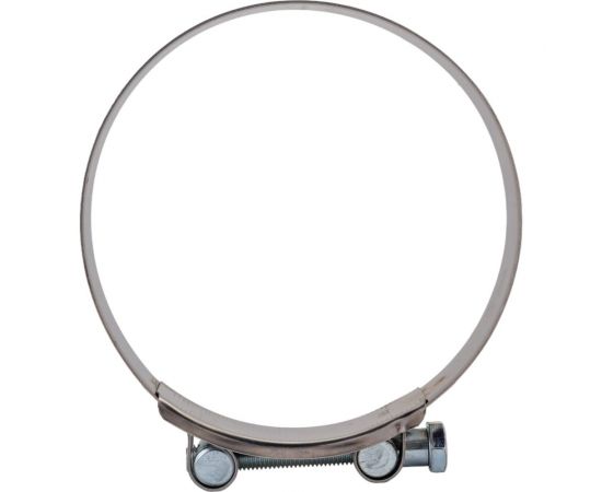 Силовой хомут Nord-Yada Д: 140-148 мм, Ш: 26 мм, Т: 1,0 мм, болт: М10х85, нерж. сталь 907045 – изображение 2