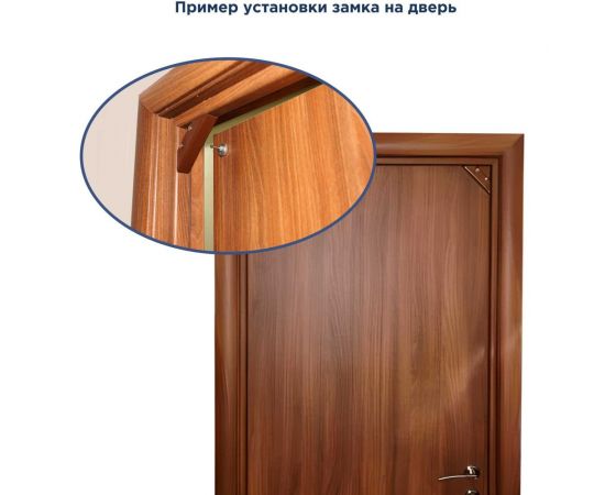 Электромеханический угловой малогабаритный замок PROMIX НЗ, серебряный, 24В, Promix-SM101.11 silver – изображение 3