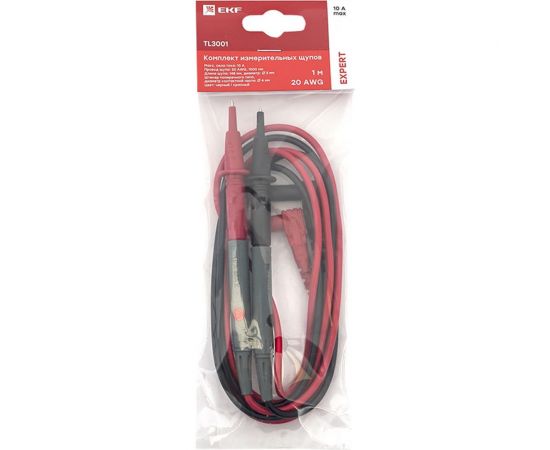 Комплект измерительных щупов 1 м, 20AWG Expert EKF TL3001 – изображение 4
