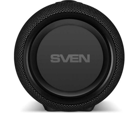 Портативная колонка SVEN АС PS-340 черная, 24 Вт, Waterproof (IPx6), TWS, Bluetooth, FM, USB, 3600 мА*ч SV-021283 – изображение 7