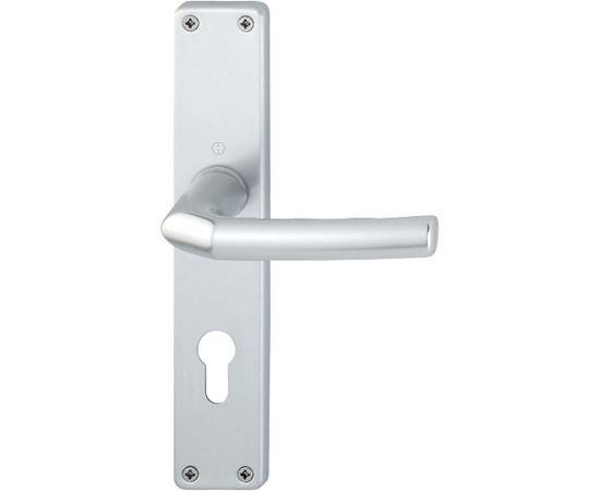 Гарнитур HOPPE 1117/202KP Birmingham PZ72 F1 анодированный серебристый алюминий А=37-42мм 65849 