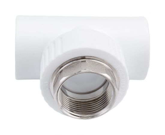 Тройник RTP PN25 комбинированный, внутрення резьба D40х1 1/4 мм под ключ 10750 