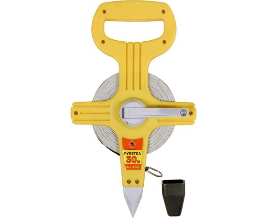 Рулетка Энкор 30 м, открытый корпус, фибергласовая лента 4130 
