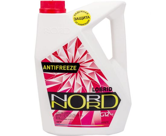 Антифриз NORD красный, 5 кг NR20249 