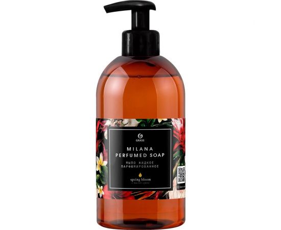 Парфюмированное жидкое мыло Grass Milana Spring Bloom 125448 