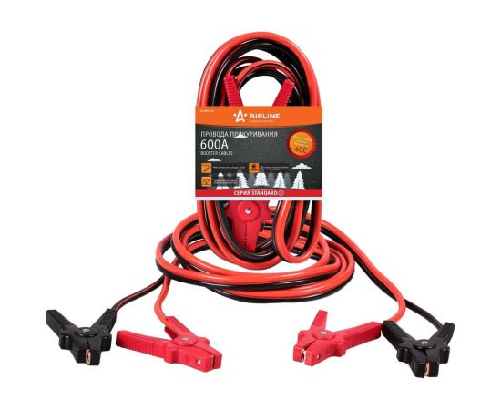 Провода прикуривания AIRLINE 600 А, 4.5 м, 12/24 В SA-600-12S 
