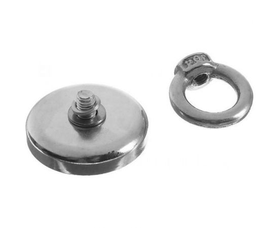 Неодимовый магнит с петлёй для авто Cartage d 32 мм, сцепление 32 кг 5180106 – изображение 5