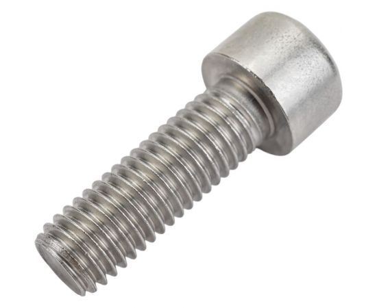 Нержавеющий винт с цилиндрической головкой KREPFIELD M10x30 мм, DIN 912, А2, внутренний шестигранник, полная резьба, 10 шт. 912A2ВИНТПР10Х30-10 – изображение 4