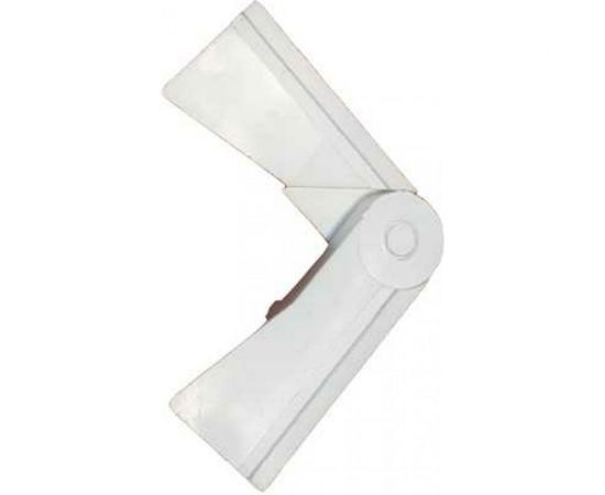 Белый уголок для москитной сетки с изменяемой геометрией KOMFORT Москитные системы 2 шт. УС00744 – изображение 2