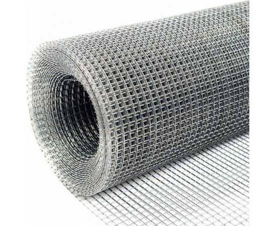 Сварная оцинкованная сетка Кордленд O 0.8мм, ячейка 20x20мм, 1x25м SVA-00009 – изображение 2