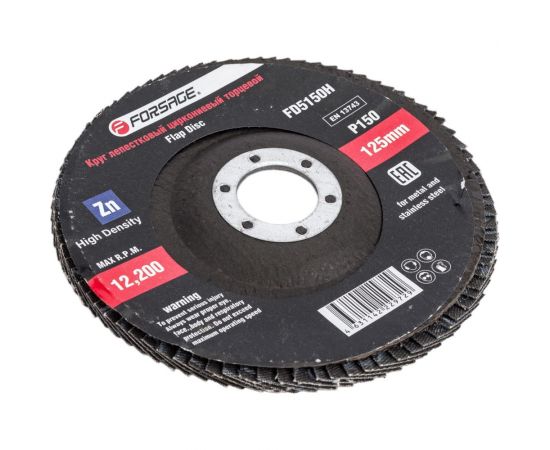 Круг лепестковый торцевой (125х22 мм; Р150) Forsage F-FD5150H 49642 – изображение 3