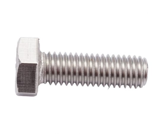 Болты КРЕП-КОМП с полной резьбой нержавеющие DIN933 А2 8х 25 200 шт бпн825 – изображение 3