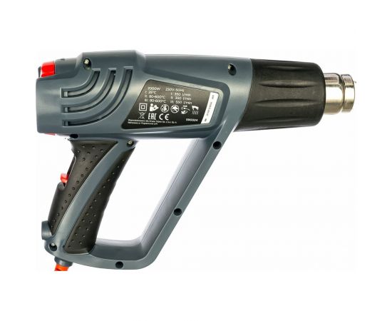 Термофен GRAPHITE 2000 Вт, темпер. I: 25?C, II: 80-600?C, III: 80-600?C, кейс 59G524 – изображение 8
