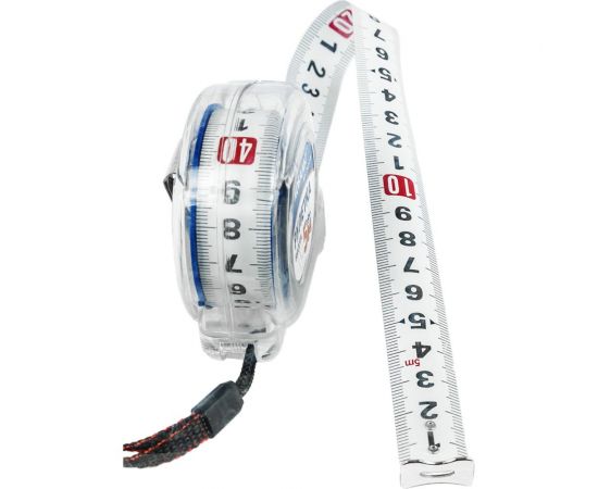 Рулетка (5 м x 19 мм, прозрачный корпус) КОБАЛЬТ Высота 247-279 – изображение 3