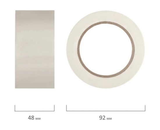 Клейкая лента STAFF малярная, креппированная 48 мм x 14 м 229060 – изображение 2