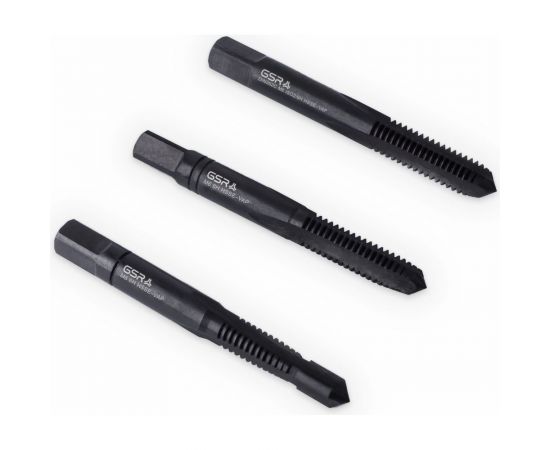 Ручные метчики GSR M6х1 HSSE-VAP DIN352 6H набор для нержавеющих сталей с поводковой цапфой 3 шт B00813190 