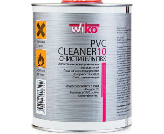 Очиститель wiko PVC Cleaner 10, 1000 мл 40010 