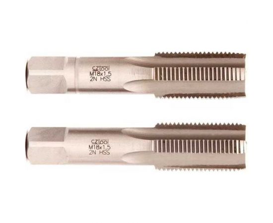 Набор метчиков из 2-х шт Bucovice Tools М 26 Шаг 1.5 мм 115CrV3 110262 