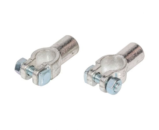 Клеммы АКБ StartVOLT в комплекте латунь, гидравлический обжим 12,5мм SBT 018 