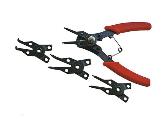 Съемник стопорных колец БМ универсальный, набор 1801 