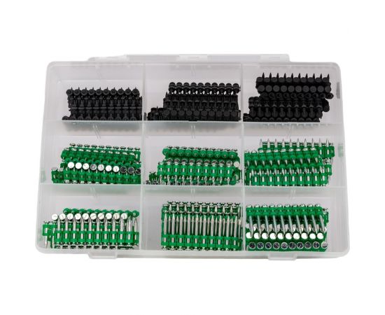 Пристрелочный набор гвоздей по бетону, кирпичу и металлу Fedast №3 FD-ComboPack-CN-3 