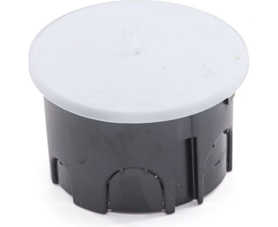 Разветвительная коробка РемоКолор для подштукатурного монтажа, с крышкой, из полипропилена 68x47мм, IP20, (шт.) 89-0-182 