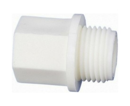 Пробка MeerPlast полипропиленовая PPRC Ду20 Ру25 наружная резьба D200-00526 