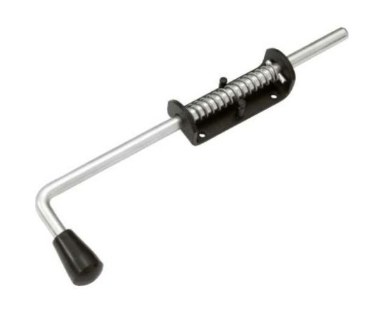 Пружинный засов Домарт (110) 330 мм, черный 170932 