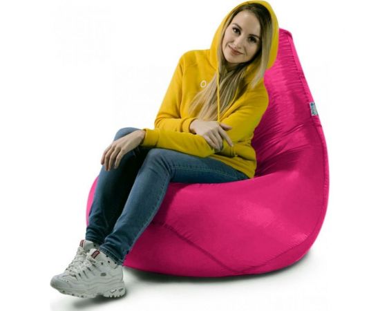 Кресло-мешок Mypuff Груша, фуксия, размер стандарт, оксфорд b_219 – изображение 7