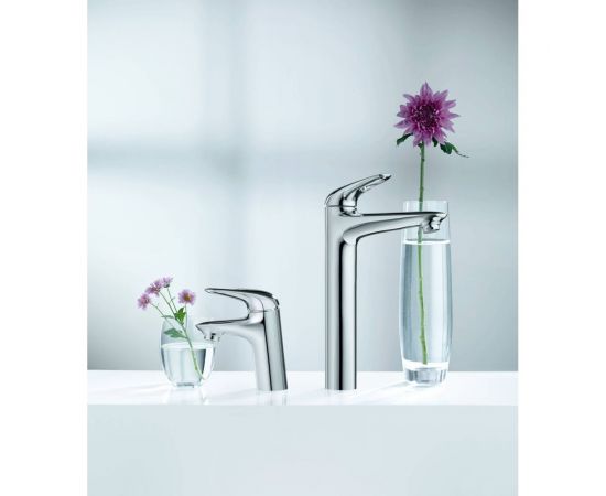 Смеситель для раковины Grohe Eurostyle 2015 со сливным гарнитуром 33558003 – изображение 4