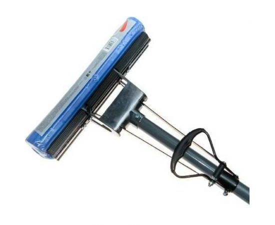 Швабра с винтовым креплением EUROHOUSE 120х27.5х5 см, металл, пластик ПВА 3915 – изображение 2