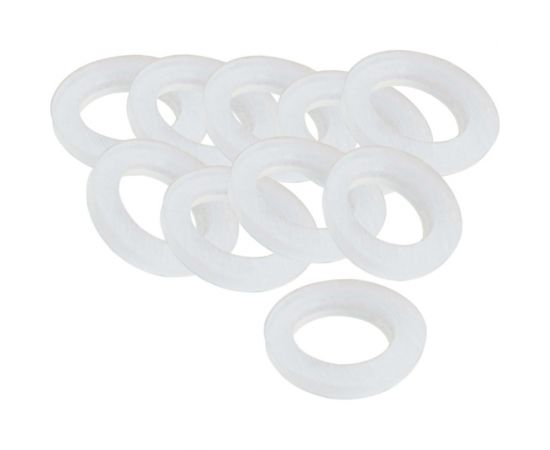 Набор прокладок Профитт прозрачный ПВХ пластикат, 1 1/2"", 30х44 мм, 10 шт. 9273279 – изображение 5