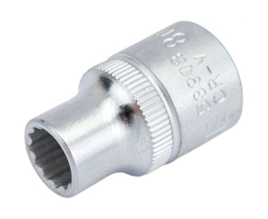 Головка короткая 12-гранная (8 мм; 3/8DR) FORCE 53908 – изображение 3