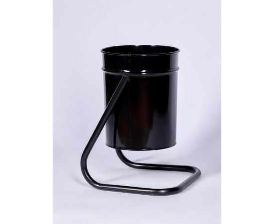 Уличная урна ПРОФМЕТСТИЛЬ черная Арт 404 – изображение 2