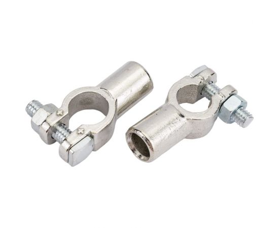 Клеммы АКБ StartVOLT в комплекте латунь, гидравлический обжим 12,5мм SBT 018 – изображение 5