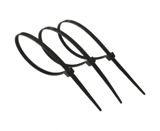 Хомут Netlink nylon 4x200 мм 100 шт черный морозостойкий УТ000004669 – изображение 2