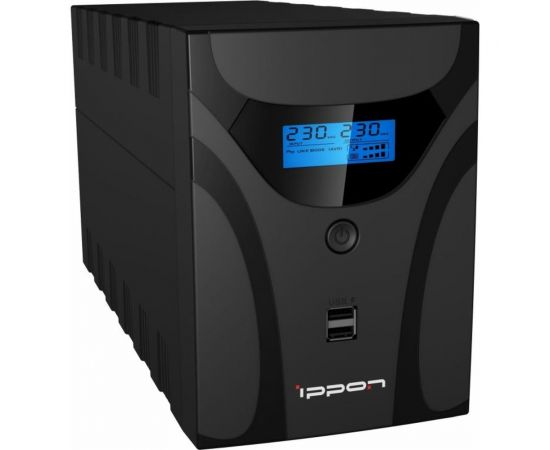 Источник бесперебойного питания Smart Power Pro II 1600 960Вт 1600ВА черный IPPON 1005588 – изображение 2