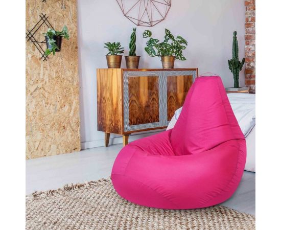 Кресло-мешок Mypuff Груша, фуксия, размер стандарт, оксфорд b_219 – изображение 6