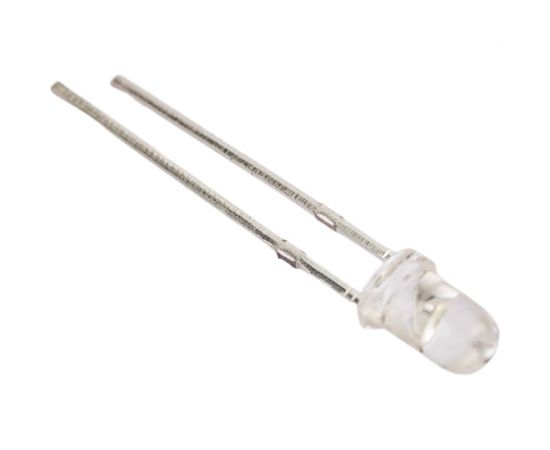 Выводной светодиод Nord-Yada F3, 1 LED, белый 3.5 В, 0.06 Вт, 5 Лм 2 шт. 901957 – изображение 2