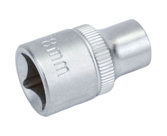 Головка короткая 12-гранная (8 мм; 3/8DR) FORCE 53908 – изображение 2