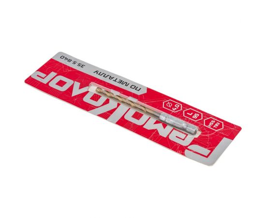 Сверло по металлу HSS TIN 4x95 мм, 6-ти гранный хвостовик РемоКолор 35-5-840 – изображение 2