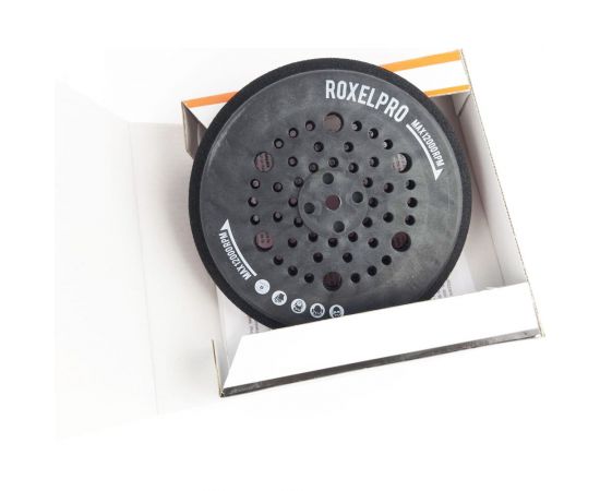 Оправка для шлифовальных кругов FUSION 150 мм, средней жесткости RoxelPro 195627 – изображение 5