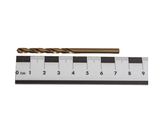 Сверло по нержавеющей стали (10 шт; 4 мм; Р6М5К5) GRAFF 754075 – изображение 2