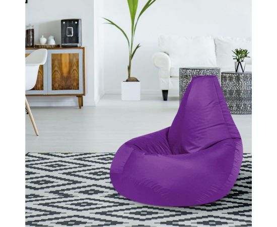 Кресло-мешок Mypuff Груша, фиалка, размер стандарт, оксфорд b_218 – изображение 3