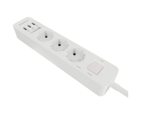 Сетевой фильтр Harper удлинитель UCH-420 White QC3.0 H00003199 – изображение 3
